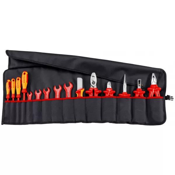 Svinovací taška s nářadím 15-dílná 1000V Knipex