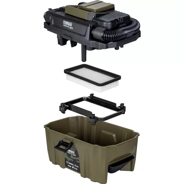 Aku vysavač Narex CAMOUFLAGE CVP 10‑2