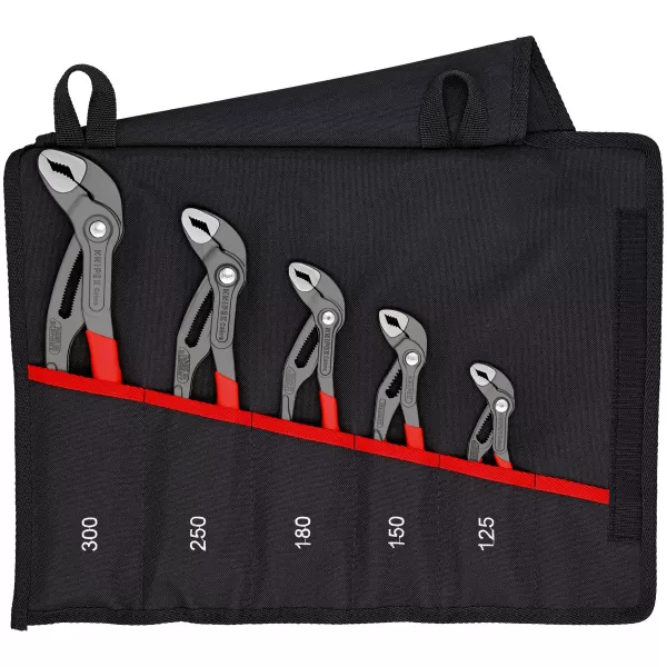 Sada siko kleští Knipex Cobra® 5-dílná, 125mm-300mm