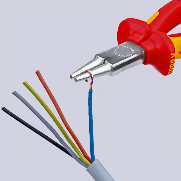 Kleště s kulatými čelistmi 125mm Knipex