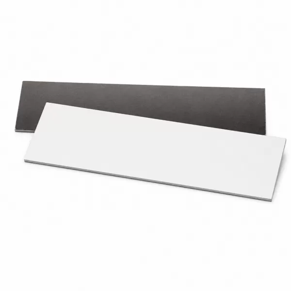 Magneticke etikety VE 100 bile 30x0,6x100mm FORMAT   bal. 100ks