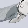 Kovadlinkové nůžky Knipex chromované, s návleky z umělé hmoty 200 mm