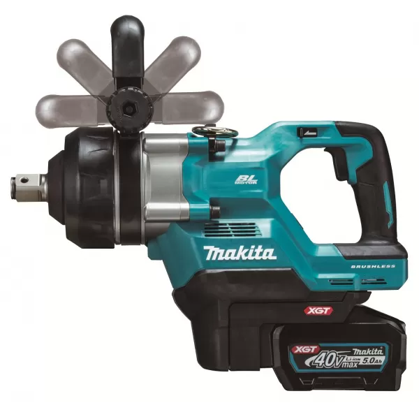 Utahovák rázový aku Makita TW0009GZ XGT solo, čtyřhran 1", 4000Nm