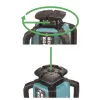 Aku automatický stavební laser Makita SKR001Z, zelený
