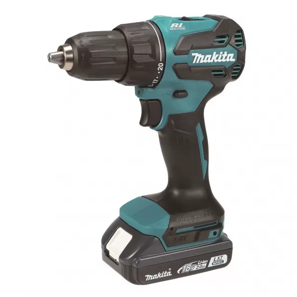 Aku vrtačka s příklepem Makita DHP490DWE Li-ion LXT 18V, solo