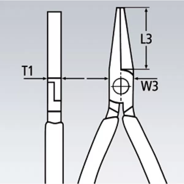 Ploché kleště, Knipex