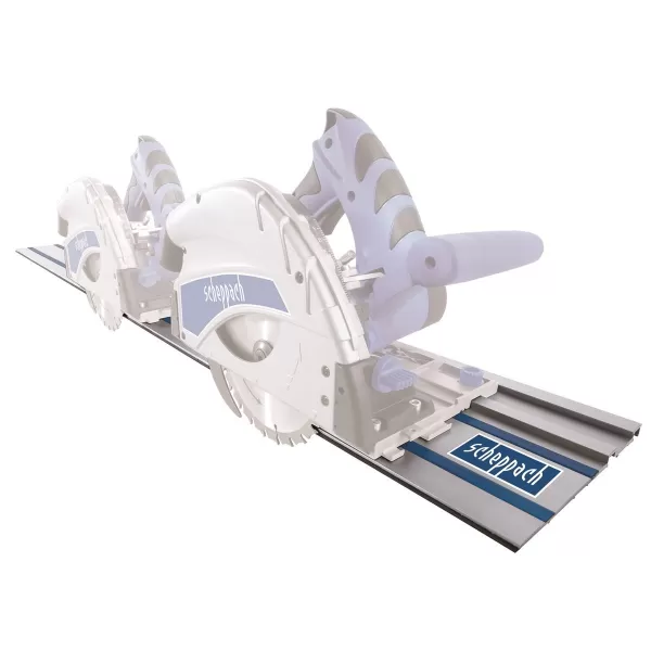 Ponorná pila Scheppach PL 55 +2xvod.lišta 700mm +ochr.proti překlopení + spojka lišt