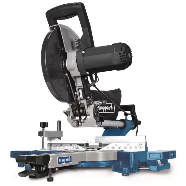 Pila pokosová Scheppach HM 110 MP dvourychlostní multifunkční s potahem a laserem