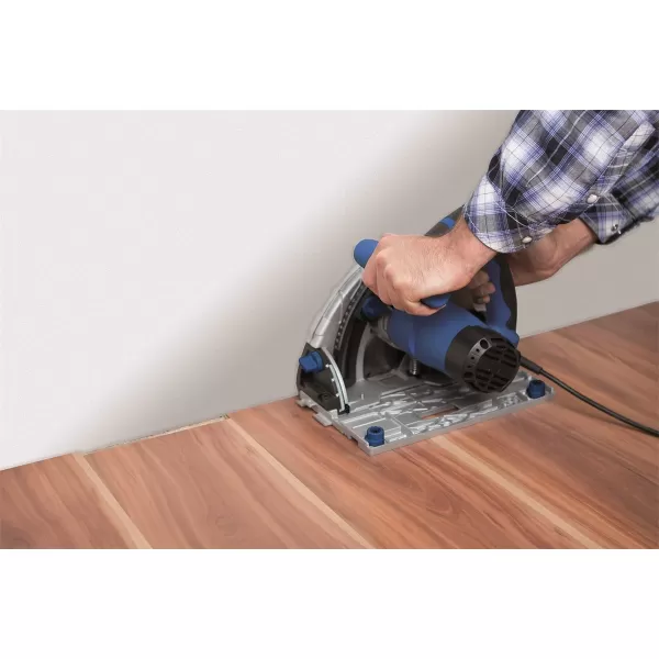 Ponorná pila Scheppach PL 55 +2xvod.lišta 700mm +ochr.proti překlopení + spojka lišt