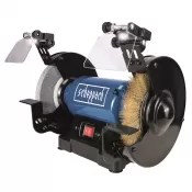 Bruska dvoukotoučová Scheppach SM 200 LB kotouč/kartáč