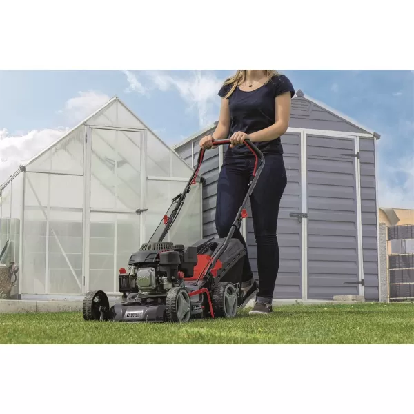 Multifunkční motorová sekačka 2v1 bez pojezdu Scheppach MP 132-42