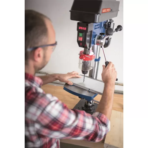 Vrtačka stojanová Scheppach DP 18 VARIO s křížovým laserem