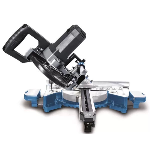 Pokosová pila dvourychlostní Scheppach HM 90 MP s potahem a laserem