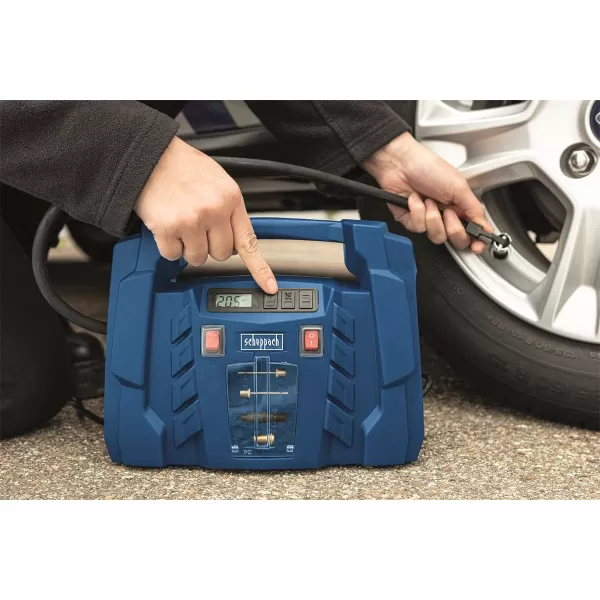 Kompresor bezolejový Scheppach Air Force 5 na 12 V/230 V