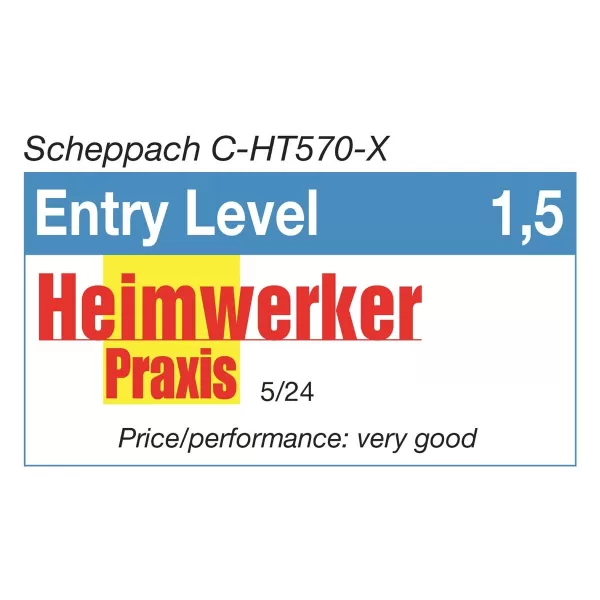 Aku nůžky na živý plot C-HT570-X - 20 V IXES (bez baterie a nabíječky) Scheppach