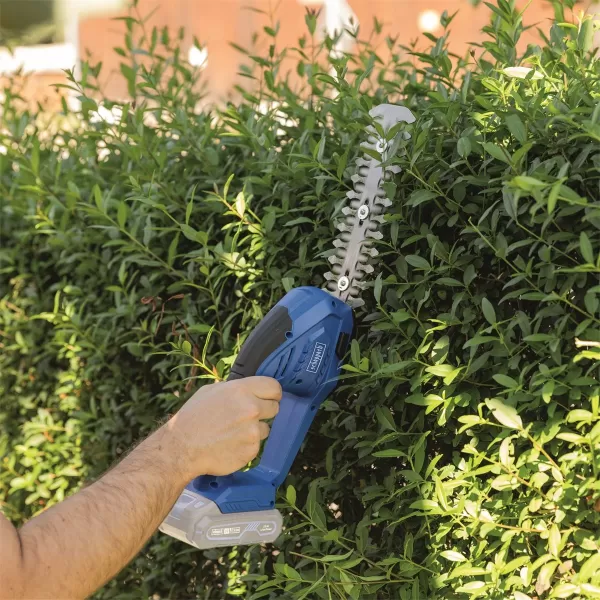 Aku nůžky na trávu a keře C-HTGS200-X - 20 V IXES (bez baterie a nabíječky) Scheppach