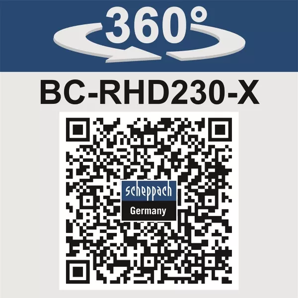 Aku vrtací kladivo BC-RHD230-X - 20V IXES (bez baterie a nabíječky) Scheppach