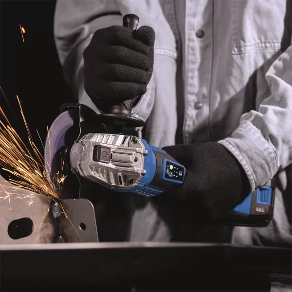 Aku úhlová bruska BC-AG125-X - 20V IXES (bez baterie a nabíječky) Scheppach