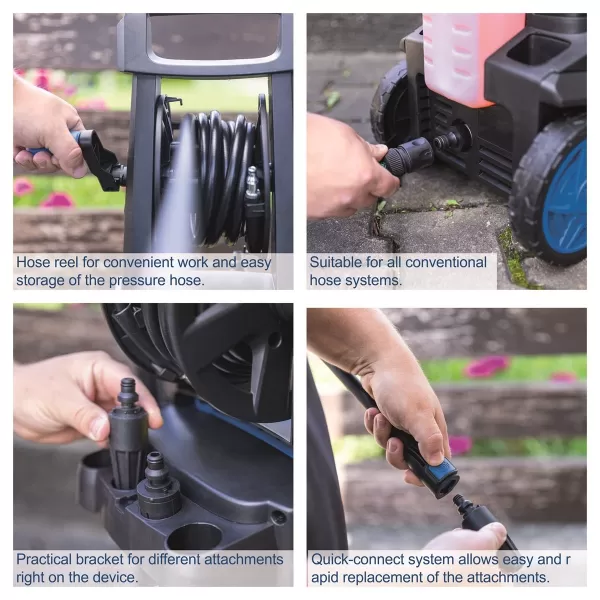 Vysokotlaká myčka 180 bar s příslušenstvím HCE 2800 Scheppach