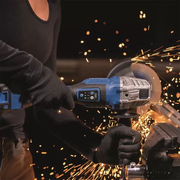 Aku úhlová bruska BC-AG125-X - 20V IXES (bez baterie a nabíječky) Scheppach