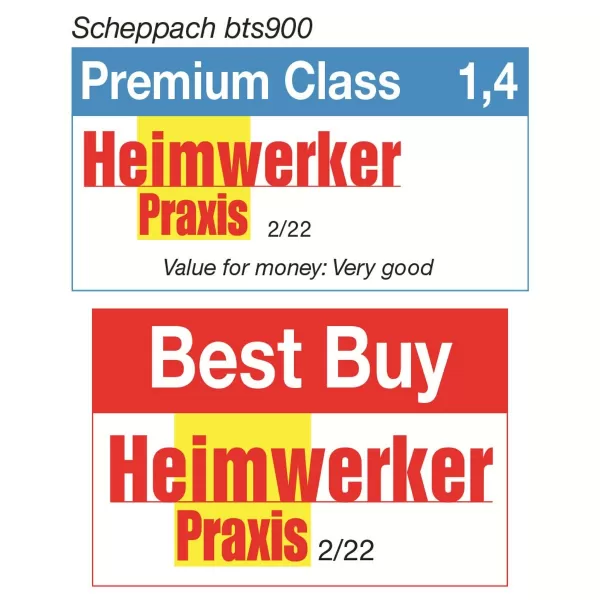 Oásová a čelní bruska BTS 900 Scheppach