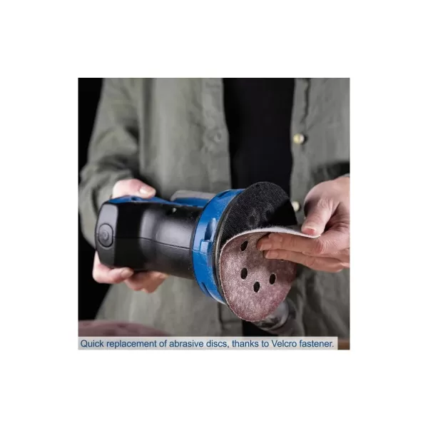 Aku excentrická bruska C-OBS125-X - 20 V IXES (bez baterie a nabíječky) Scheppach