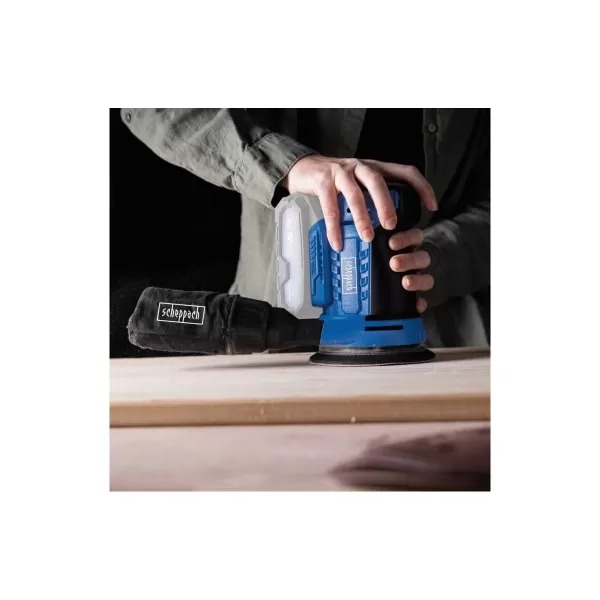 Aku excentrická bruska C-OBS125-X - 20 V IXES (bez baterie a nabíječky) Scheppach