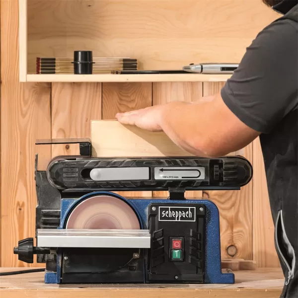 Oásová a čelní bruska BTS 900 Scheppach