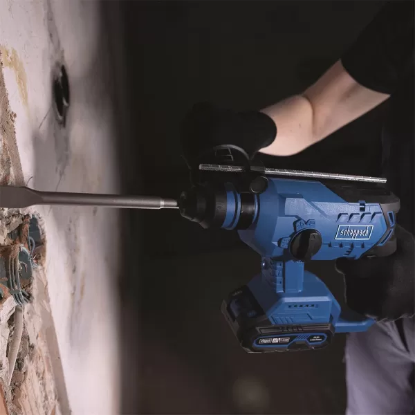 Aku vrtací kladivo BC-RHD230-X - 20V IXES (bez baterie a nabíječky) Scheppach