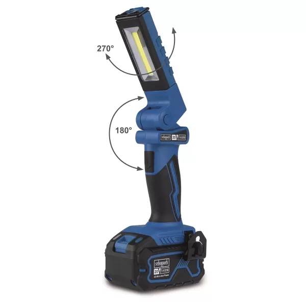 Aku pracovní svítilna C-WL20-X - 20 V IXES (bez baterie a nabíječky) Scheppach