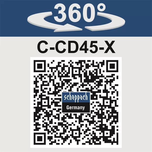 Aku vrtačka s příklepem C-CD45-X - 20V IXES (bez baterie a nabíječky) Scheppach