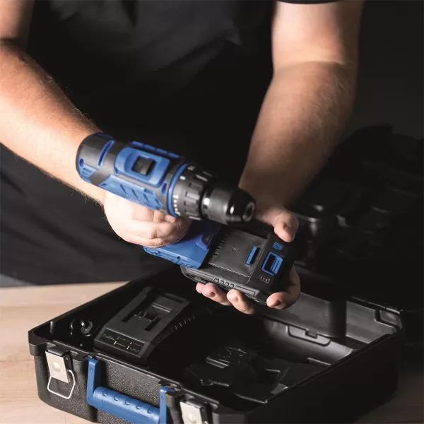 Aku vrtačka s příslušenstvím 74ks C-DTB74/1-X 1x20V/2,4Ah IXES Scheppach