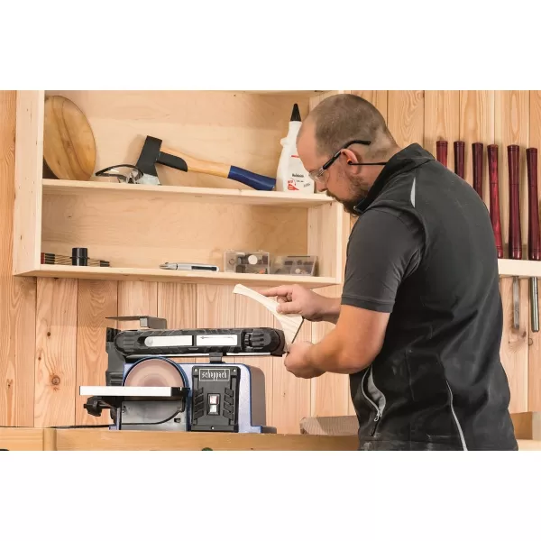 Oásová a čelní bruska BTS 900 Scheppach