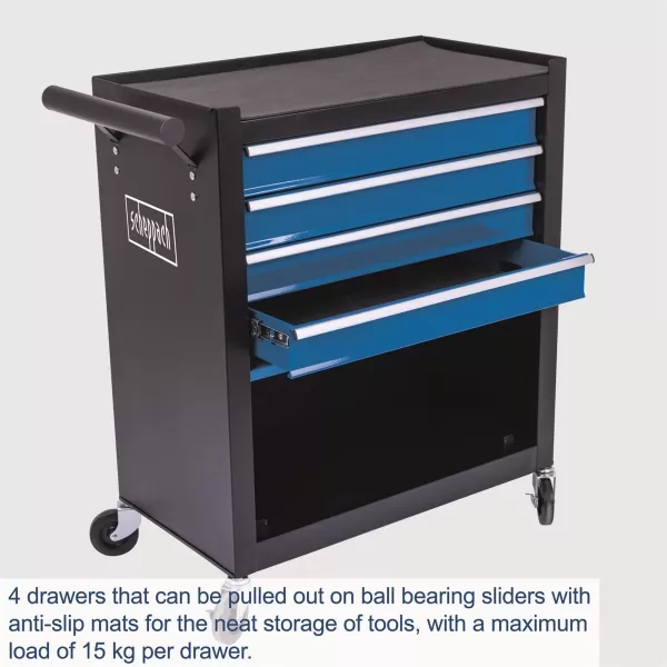 Vozík dílenský Scheppach TW 1300, nosnost 120kg