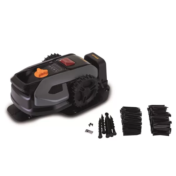 Robotická aku sekačka 500 m2 RRM 500 APP Riwall s možností ovládání přes WiFi nebo Bluetooth