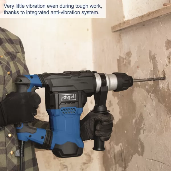 Vrtací/sekací kladivo 6kg DH 1500 PLUS Scheppach