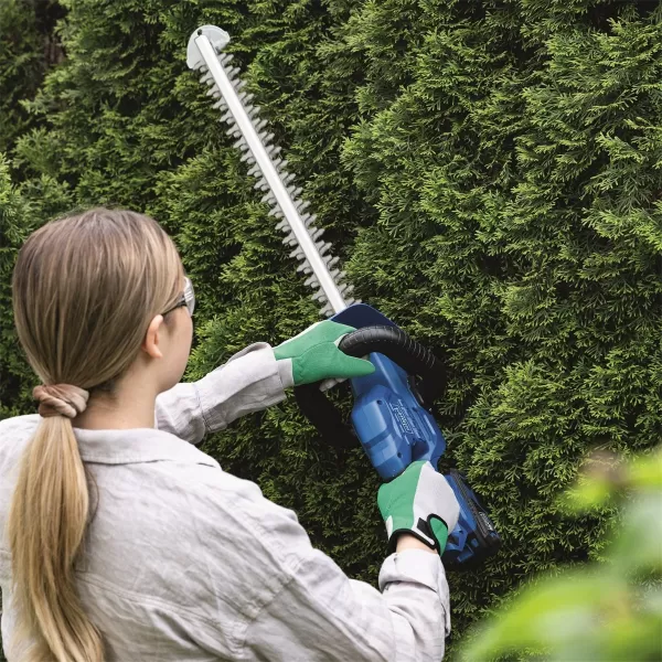 Aku nůžky na živý plot C-HT570-X - 20 V IXES (bez baterie a nabíječky) Scheppach