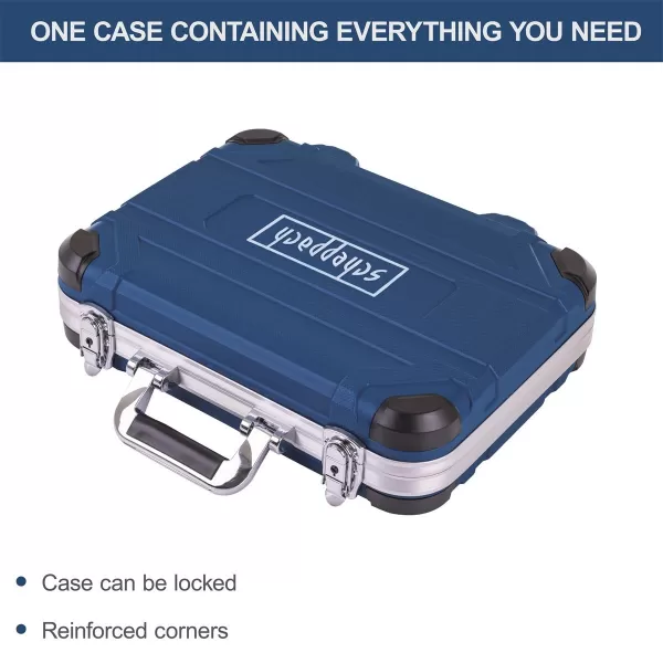 Sada nářadí Scheppach TB 170, 135ks nářadí, kufr