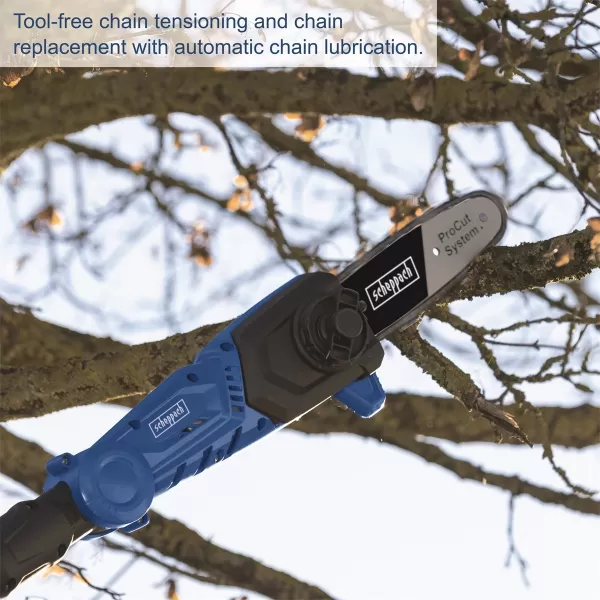 Aku multifunkční zahradní nářadí 2v1 C-PHTS410-X - 20V IXES (bez baterie a nabíječky) Scheppach