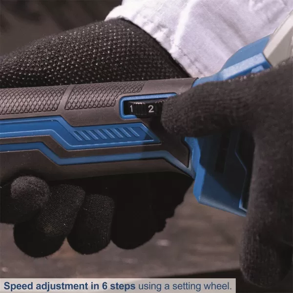 Aku úhlová bruska C-AG125-X - 20V IXES (bez baterie a nabíječky) Scheppach