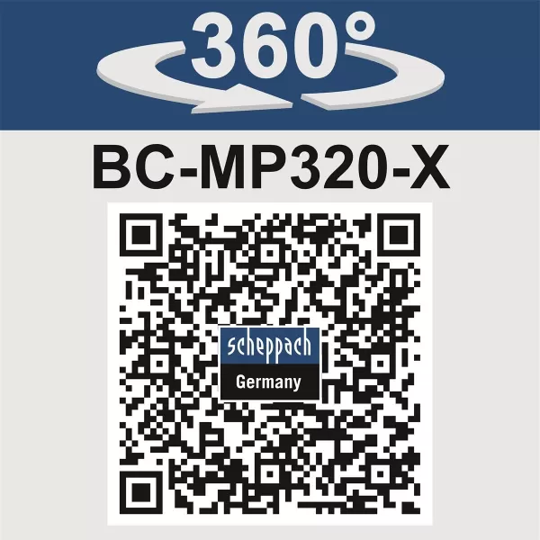 Aku sekačka 3v1 BC-MP320-X - 20V IXES (bez baterie a nabíječky) Scheppach