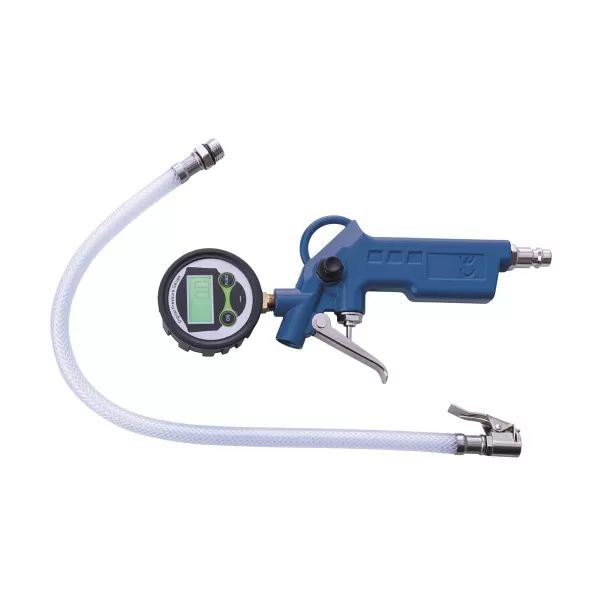 Vzduchová pistole s digitálním manometrem