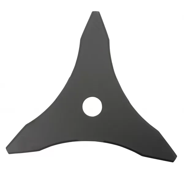 Žací nůž třízubý ke křovinořezu pr. 255mm, vnitřní průměr 25,4mm, tloušťka 2,5mm Riwall