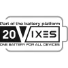 Aku úhlová bruska BC-AG125-X - 20V IXES (bez baterie a nabíječky) Scheppach