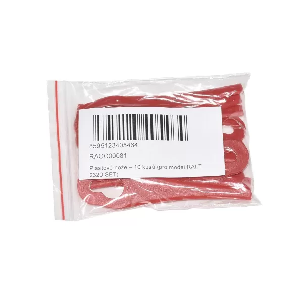 Plastové nože – 10 kusů (pro model RALT 2320 SET) Riwall