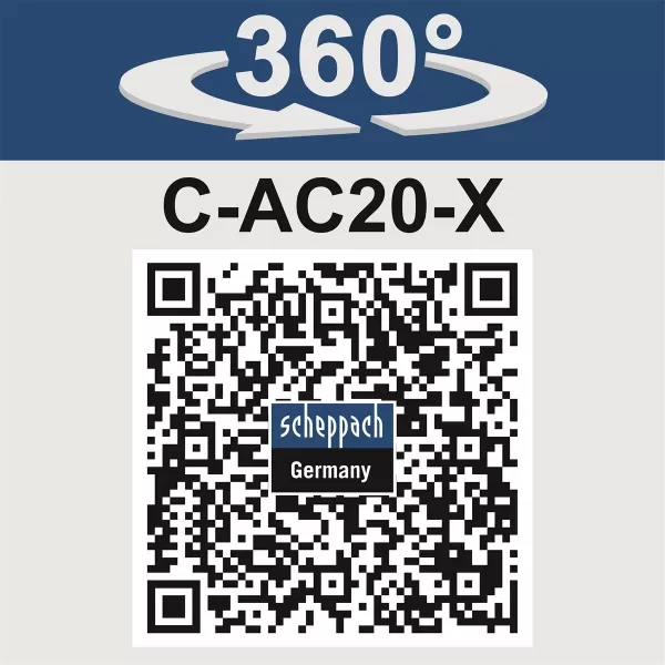 Aku kompresor C-AC20-X - 20 V IXES (bez baterie a nabíječky) Scheppach