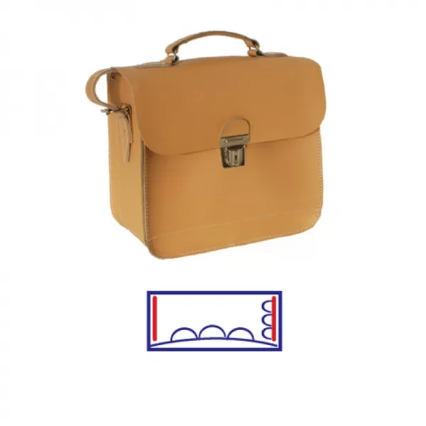 Brašna elektrikářská malá kožená č.106