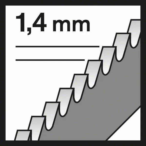 Pilový plátek do kmitací pilky T 118 EFS - Basic for Inox