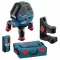 Křížový Laser Bosch GLL 3-50 + LR2 + BM1+ L-Boxx 0601063803