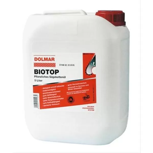 Řetězový olej Dolmar ( kanystr 5,0l ) BIOTOP